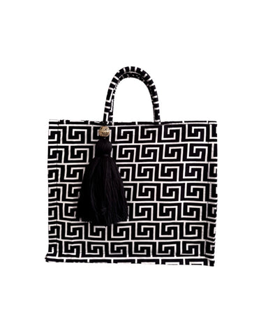 Thuli Tote - Greek Key